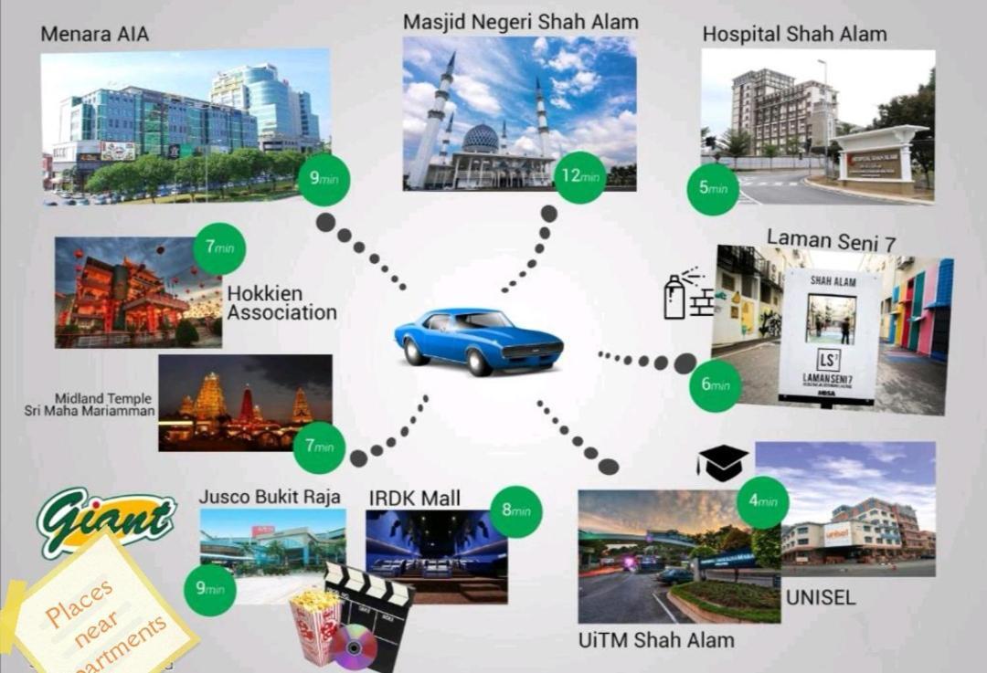 Nat I-City Smart House Shah Alam Exteriör bild